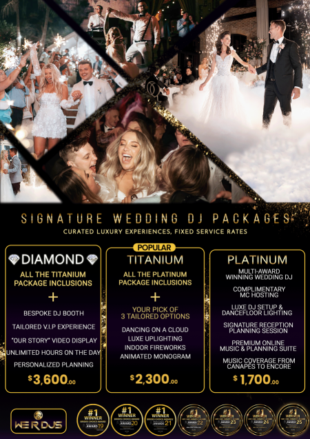 Wedding DJ packs 2026 Wedding DJ packs 2026